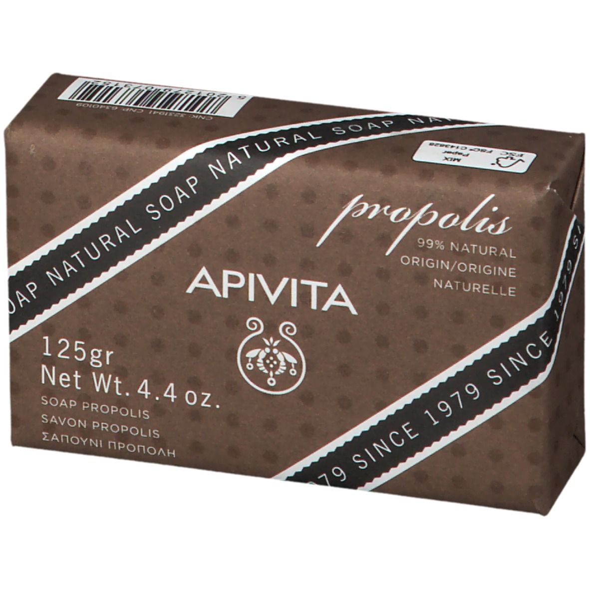 API VITA Propolis Zeep, 125g. 99% natuurlijk.