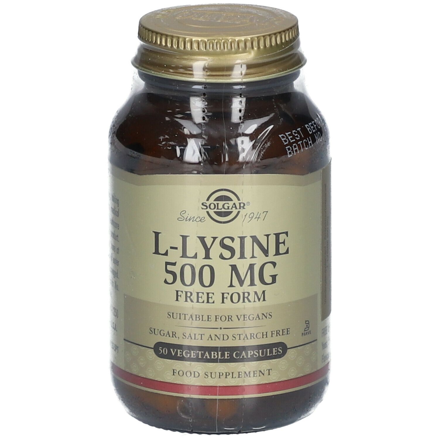 Solgar L-Lysine 500mg