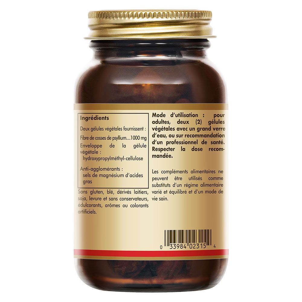 Close-up van de achterkant van de fles. Ingrediëntenlijst en gebruiksaanwijzing zichtbaar.