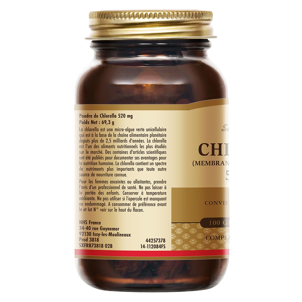 Solgar Chlorella Algue