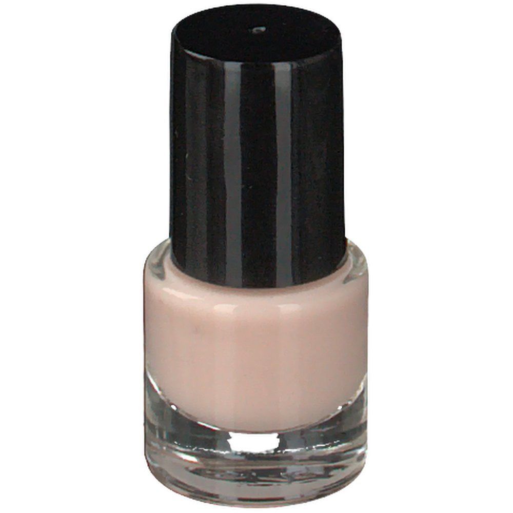 Nagellakflesje met zwarte dop. Opschrift: Imy nails, Gel & Volume Effect.