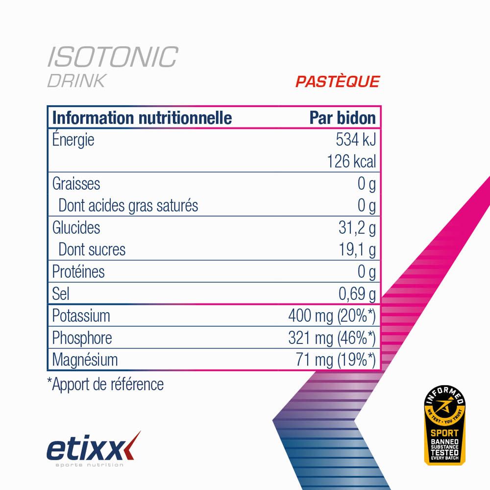 Etixx Isotonic Drink Watermelon