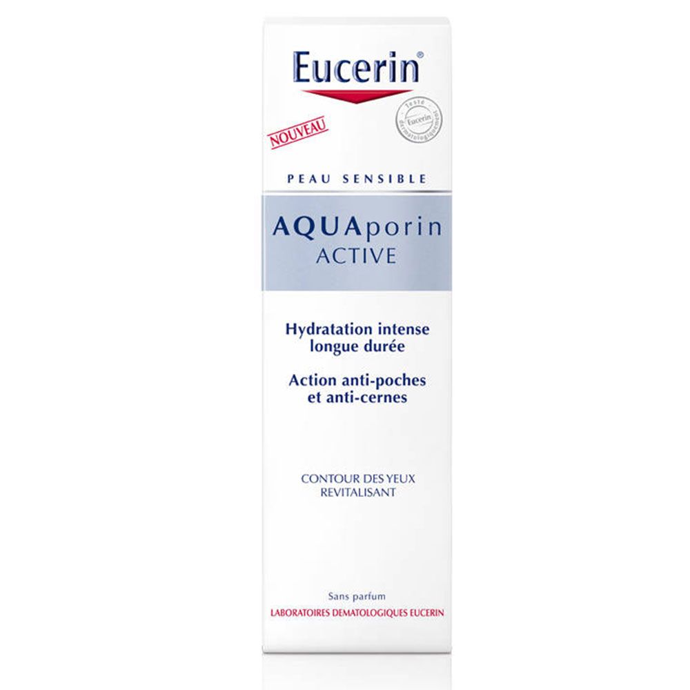Eucerin AQUAporin ACTIVE Contour des Yeux Revitalisant Peau Sensible