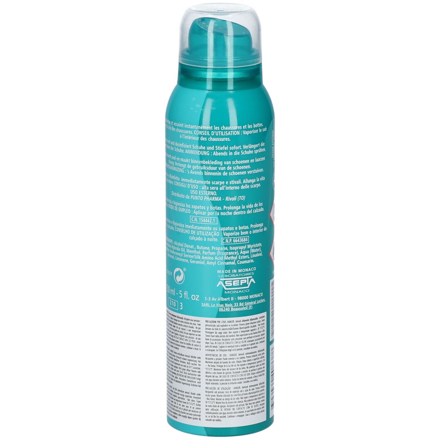 Akileine Spray Aseptisant Deo Chaussures