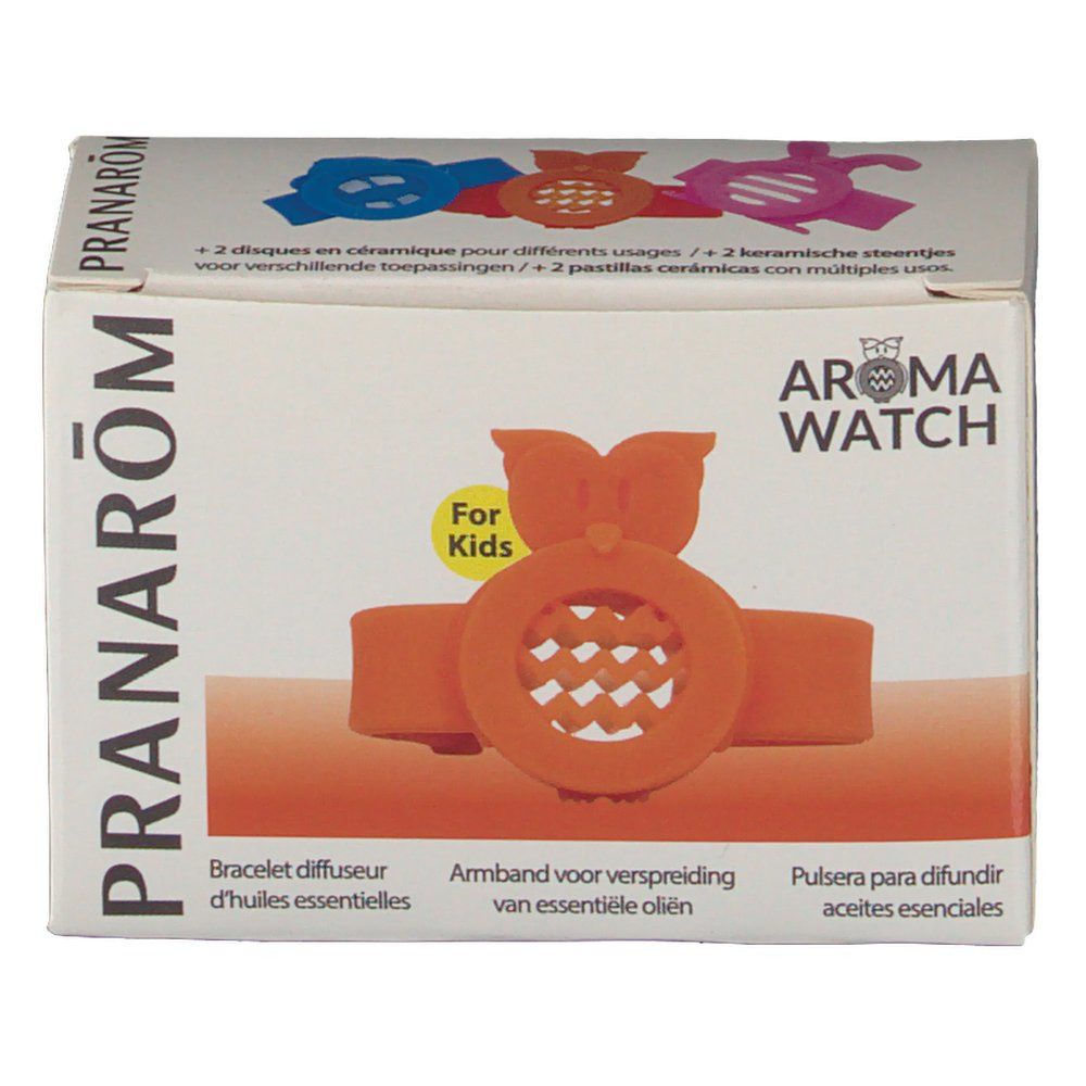 Aromawatch Bracelet Diffuseur Huile Essentielle Kids Hibou