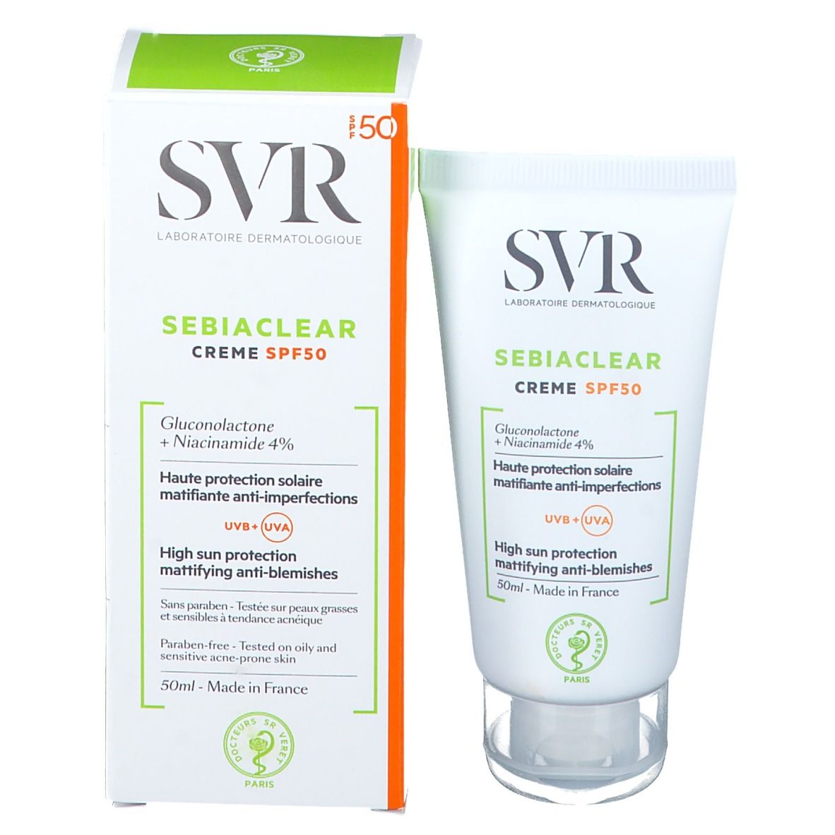 SVR Sebiaclear Crème SPF50