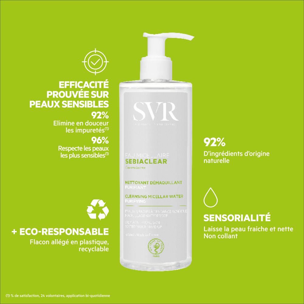SVR Sebiaclear Eau Micellaire