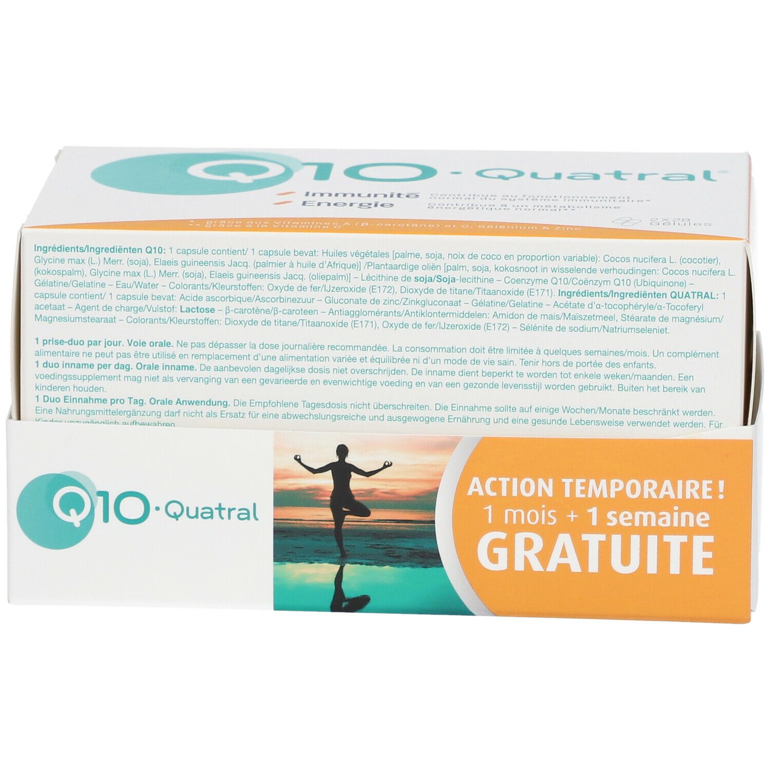 Q10-Quatral Weerstand & Energie - 1 Maand + 1 Week GRATIS