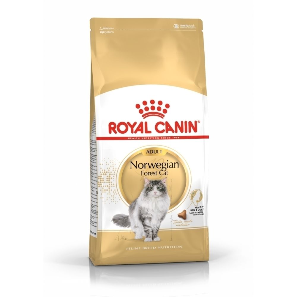 Royal Canin droogvoer voor volwassen Noorse Boskatten.
