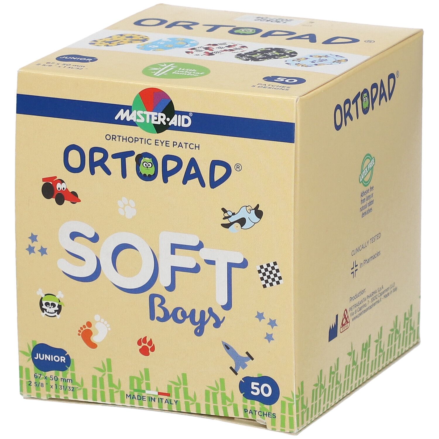 Ortopad Soft Boys Junior 67x50mm