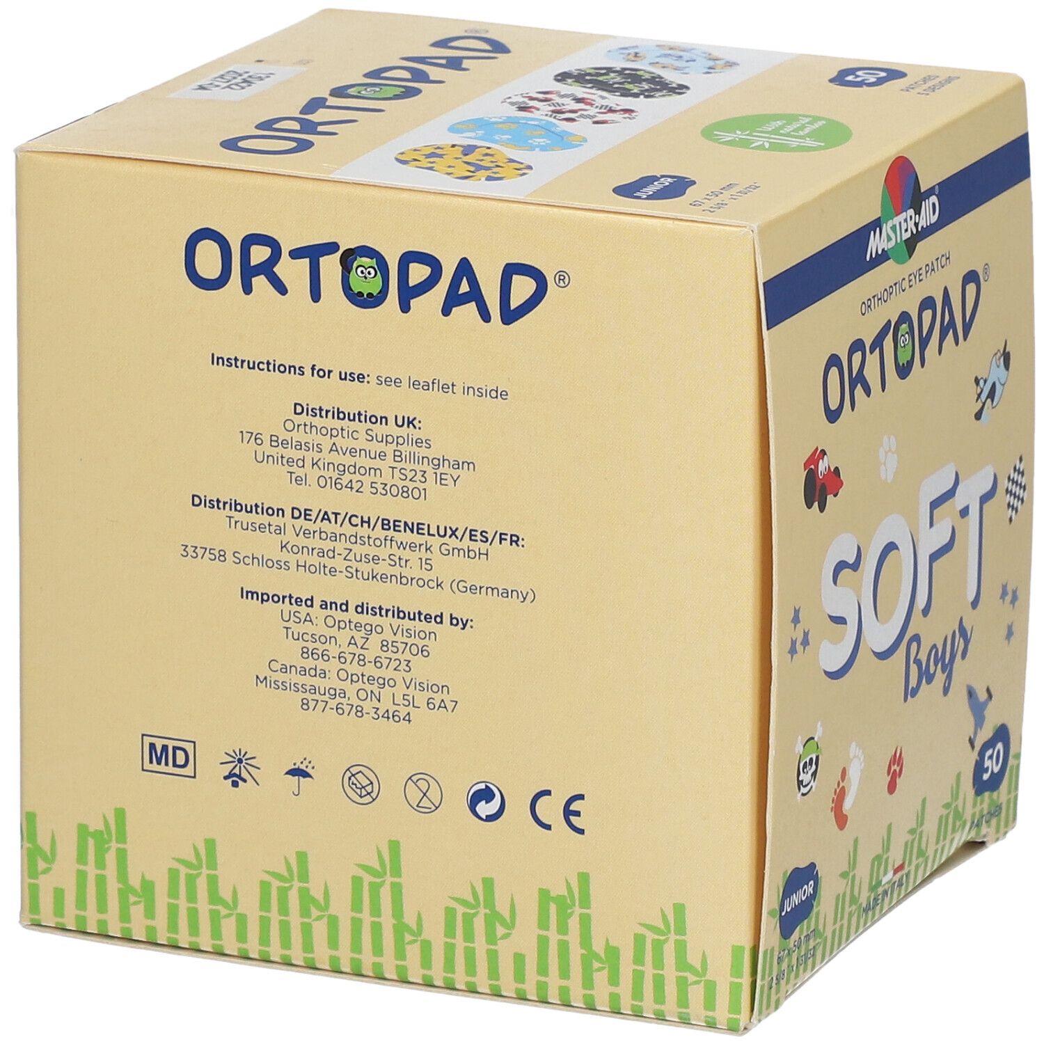 Ortopad Soft Boys Junior 67x50mm