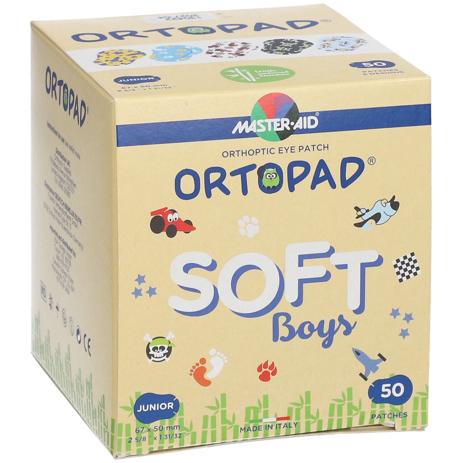 Ortopad Soft Boys Junior 67x50mm