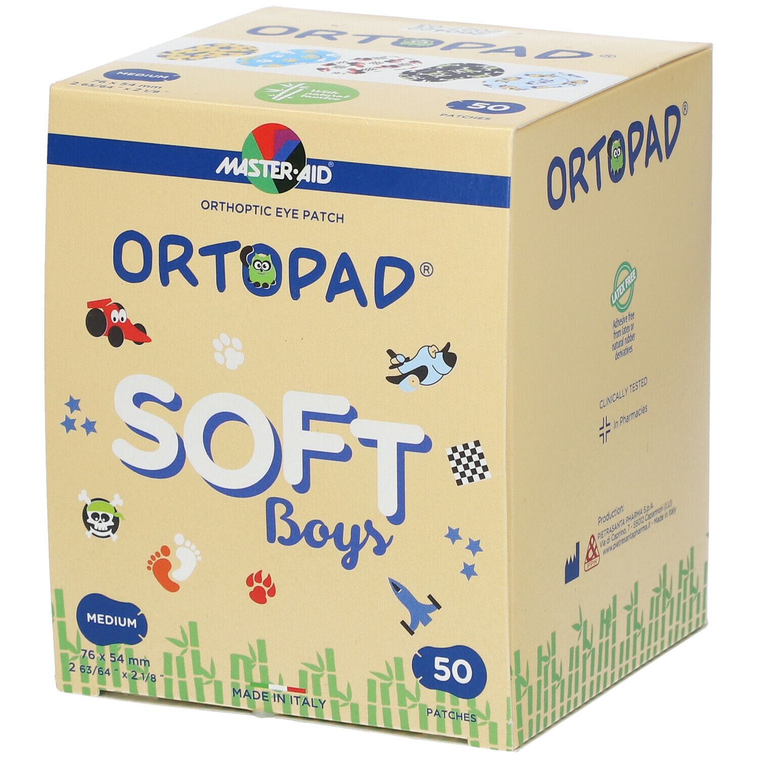 Ortopad Soft Boys Medium 76x54mm