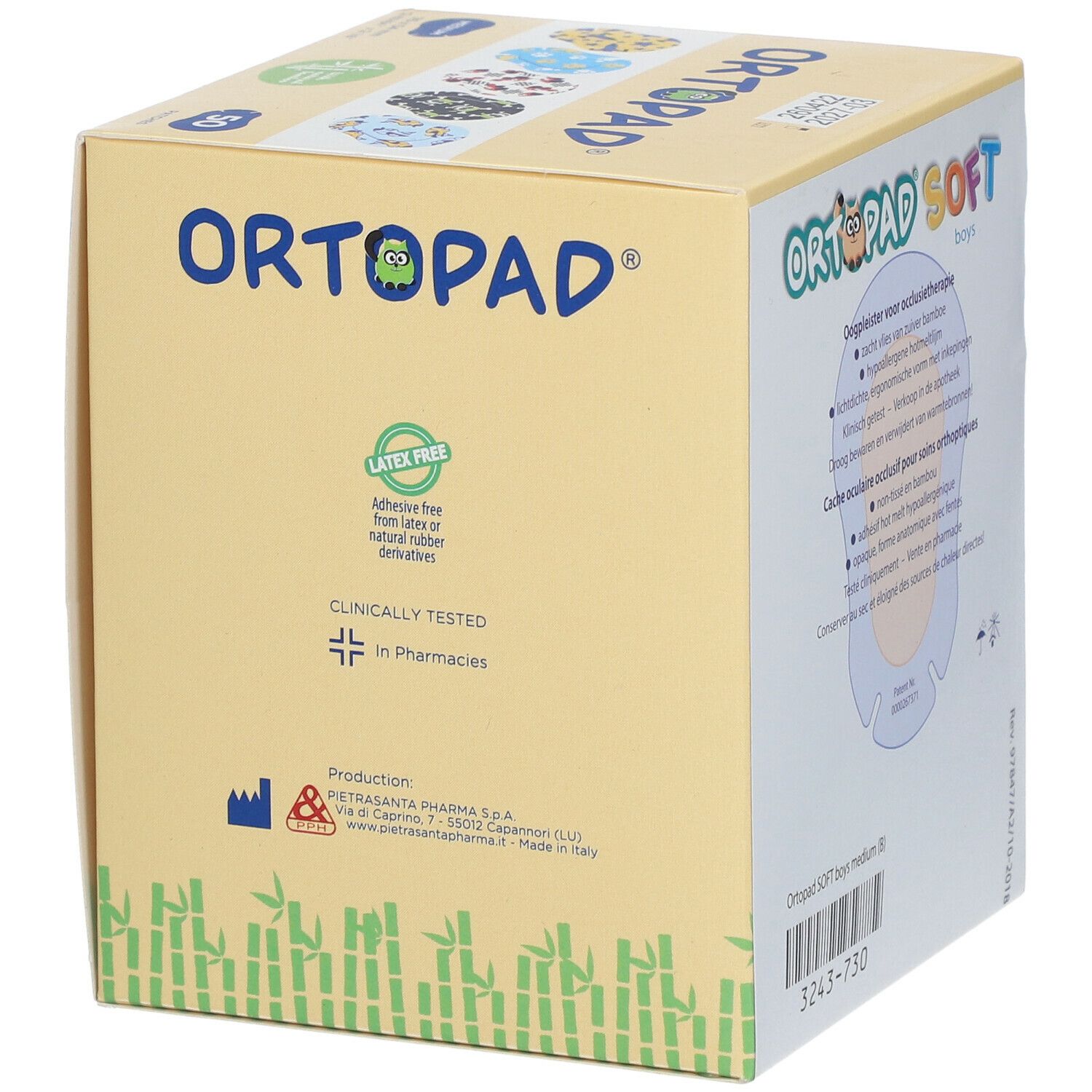 Ortopad Soft Boys Medium 76x54mm