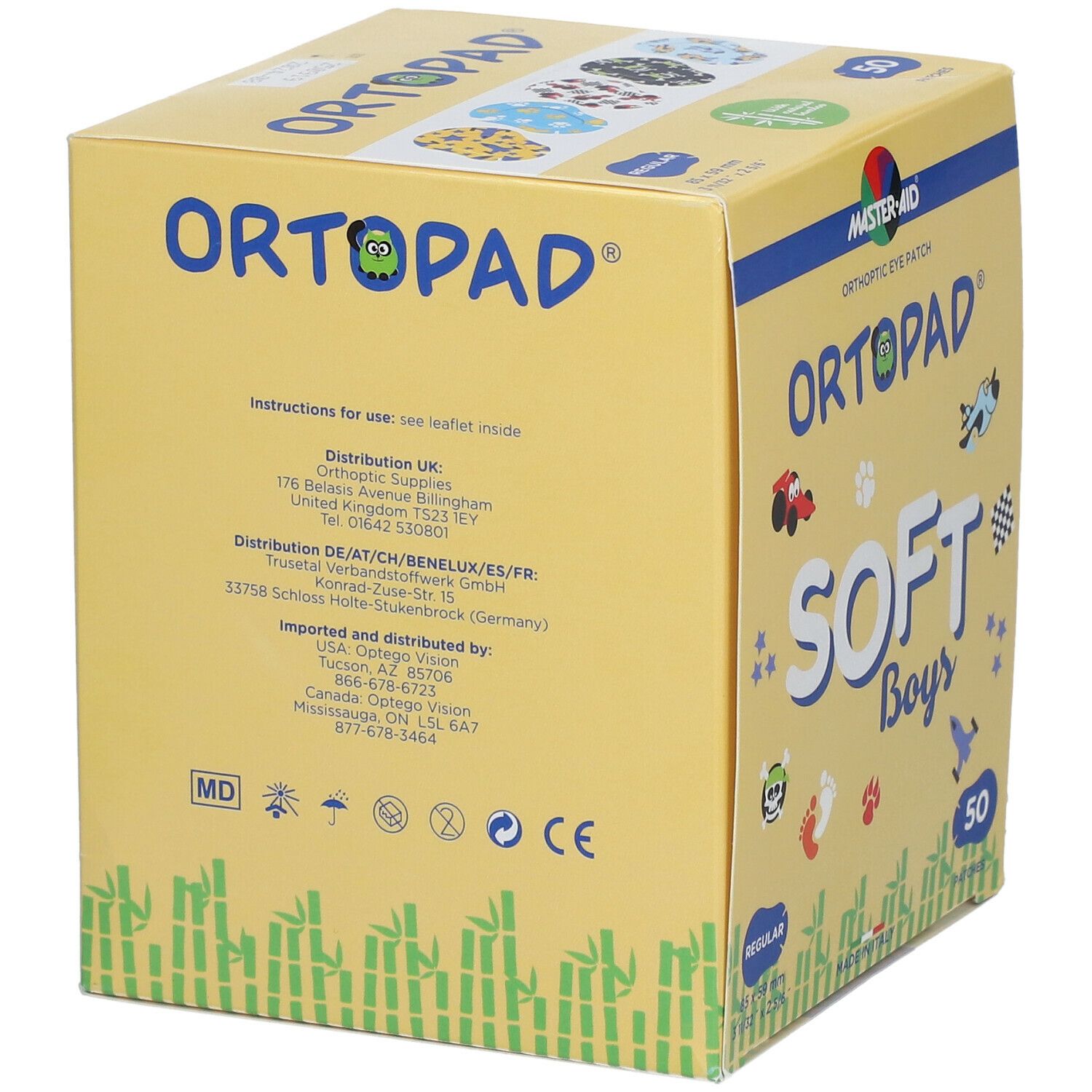 Ortopad Soft Boys Regular 85x59mm