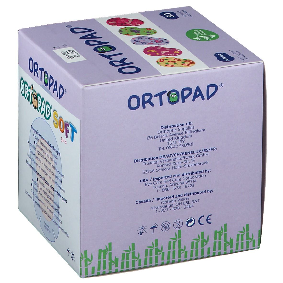 Ortopad Soft Girls Junior 67x50mm