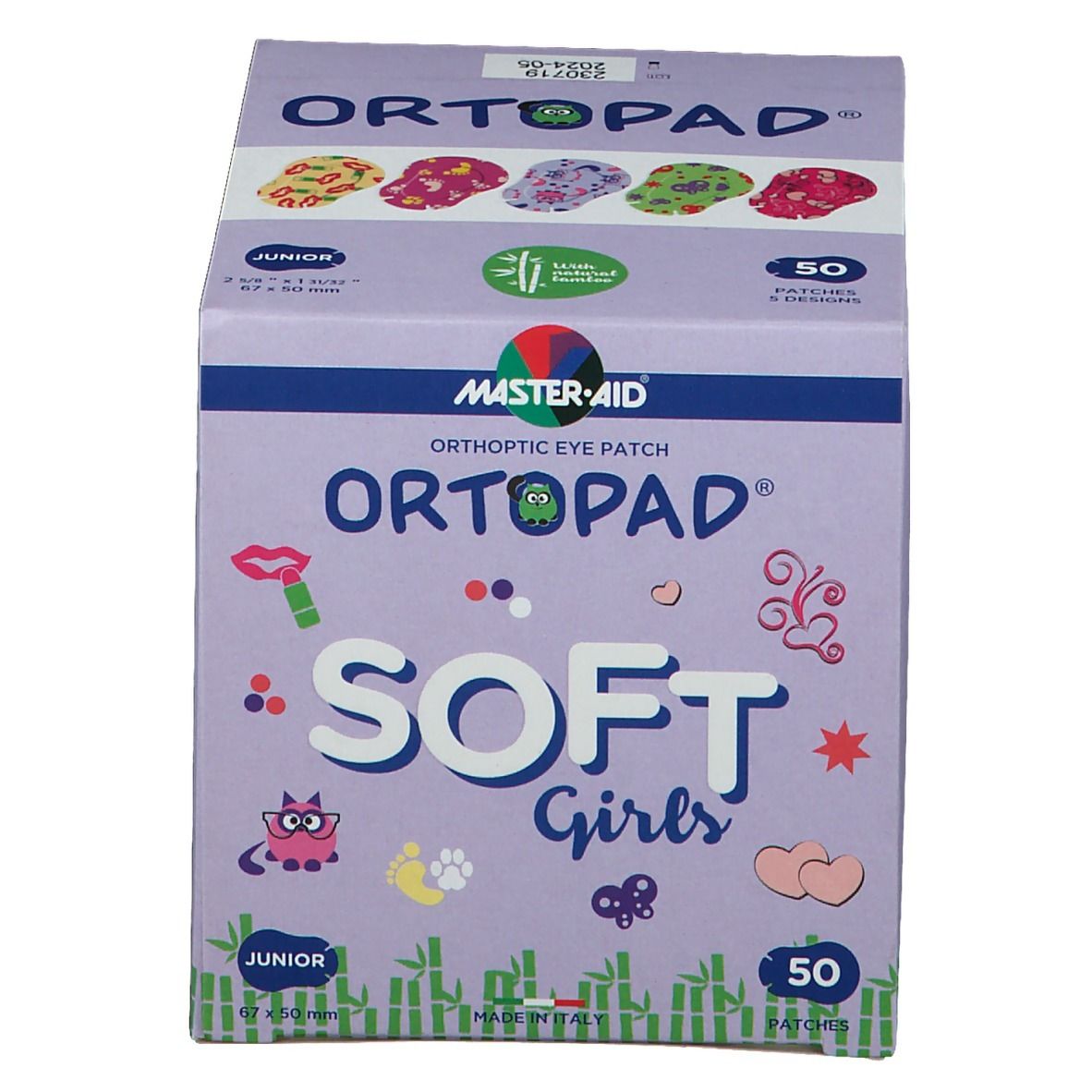 Ortopad Soft Girls Junior 67x50mm