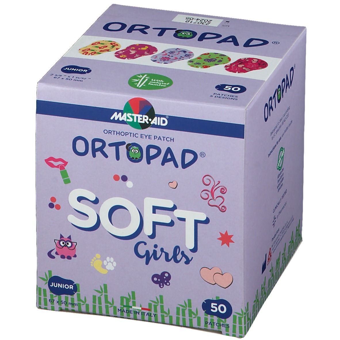 Ortopad Soft Girls Junior 67x50mm