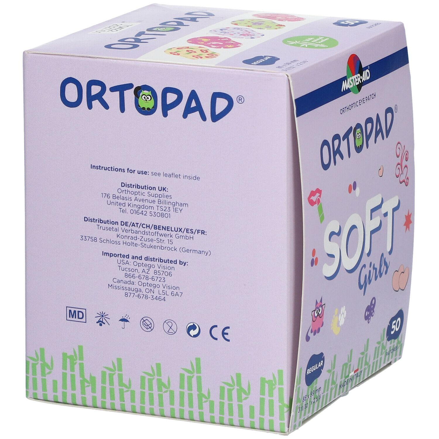 Ortopad Soft Girls Regular 85x59mm