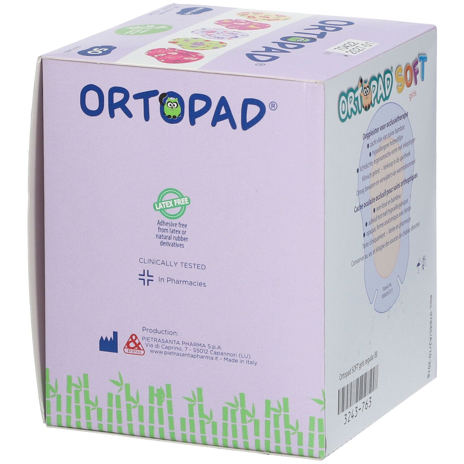 Ortopad Soft Girls Regular 85x59mm