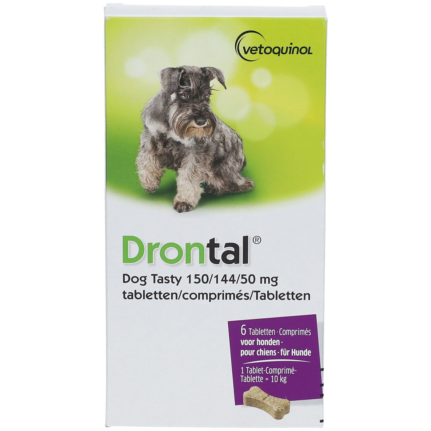 Drontal® Dog Tasty 150/144/50mg