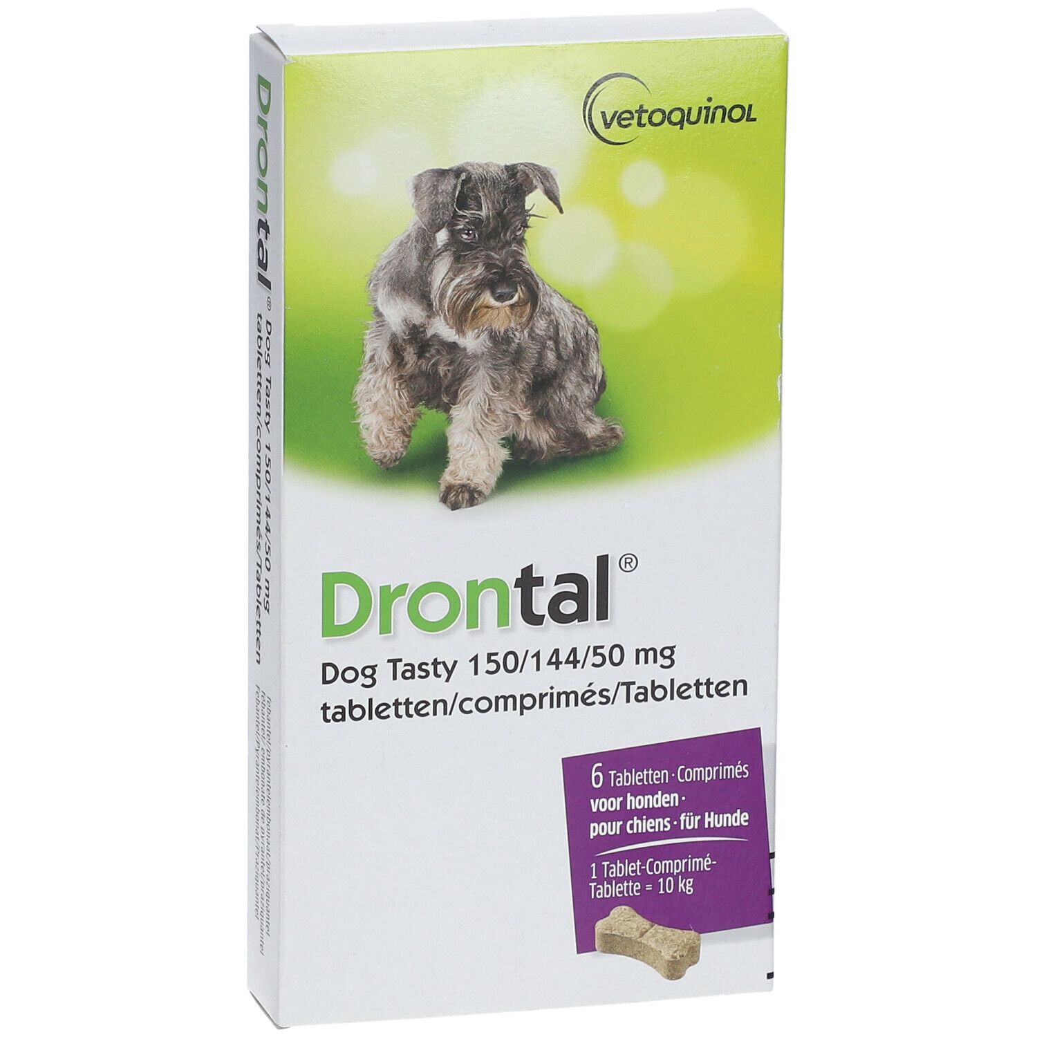 Drontal® Dog Tasty 150/144/50mg