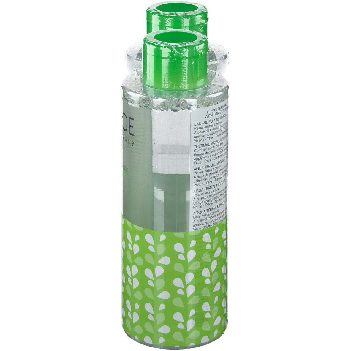 Uriage Eau Micellaire Thermale Peaux Mixtes à Grasses DUO