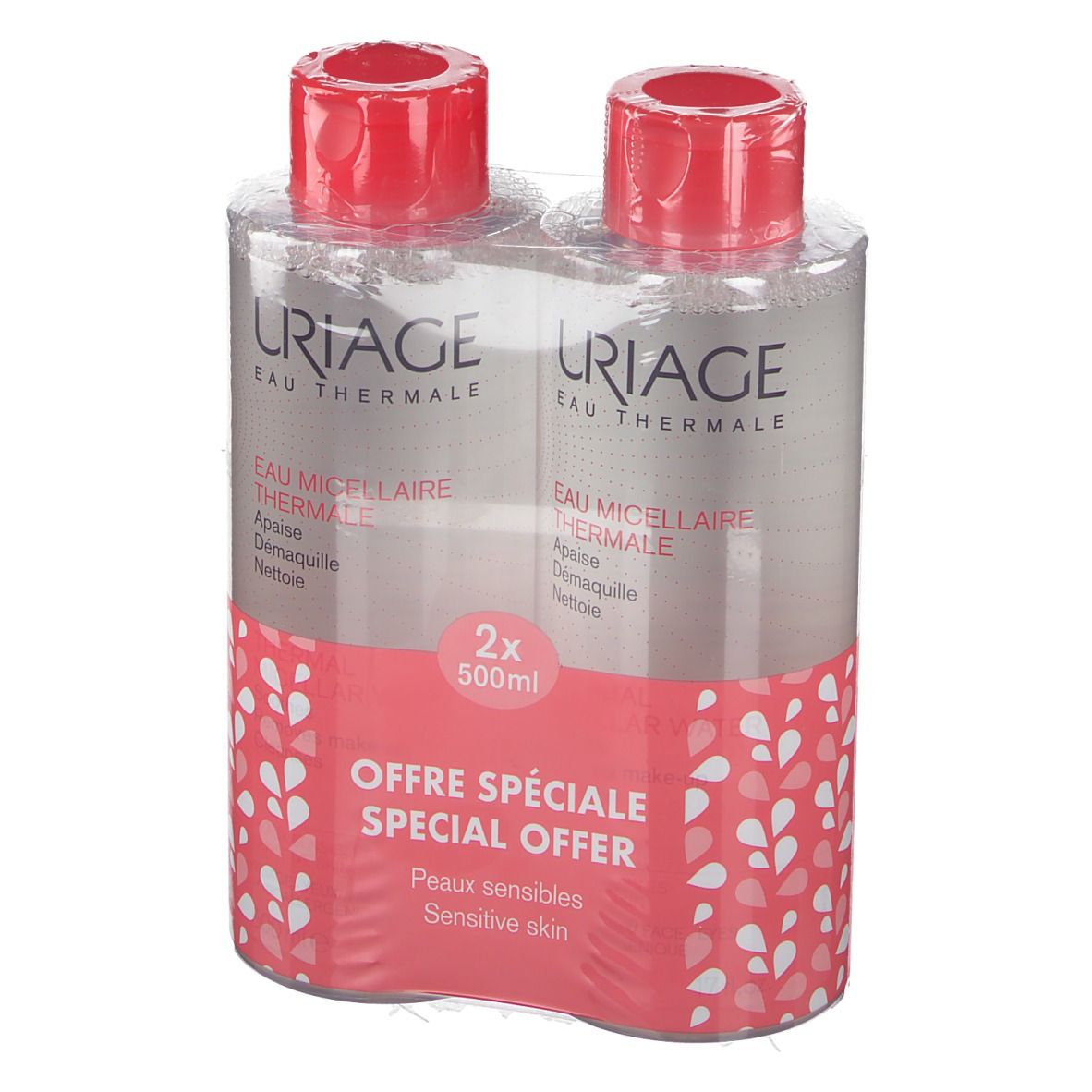 Uriage Eau Micellaire Thermale Peaux Sensibles DUO