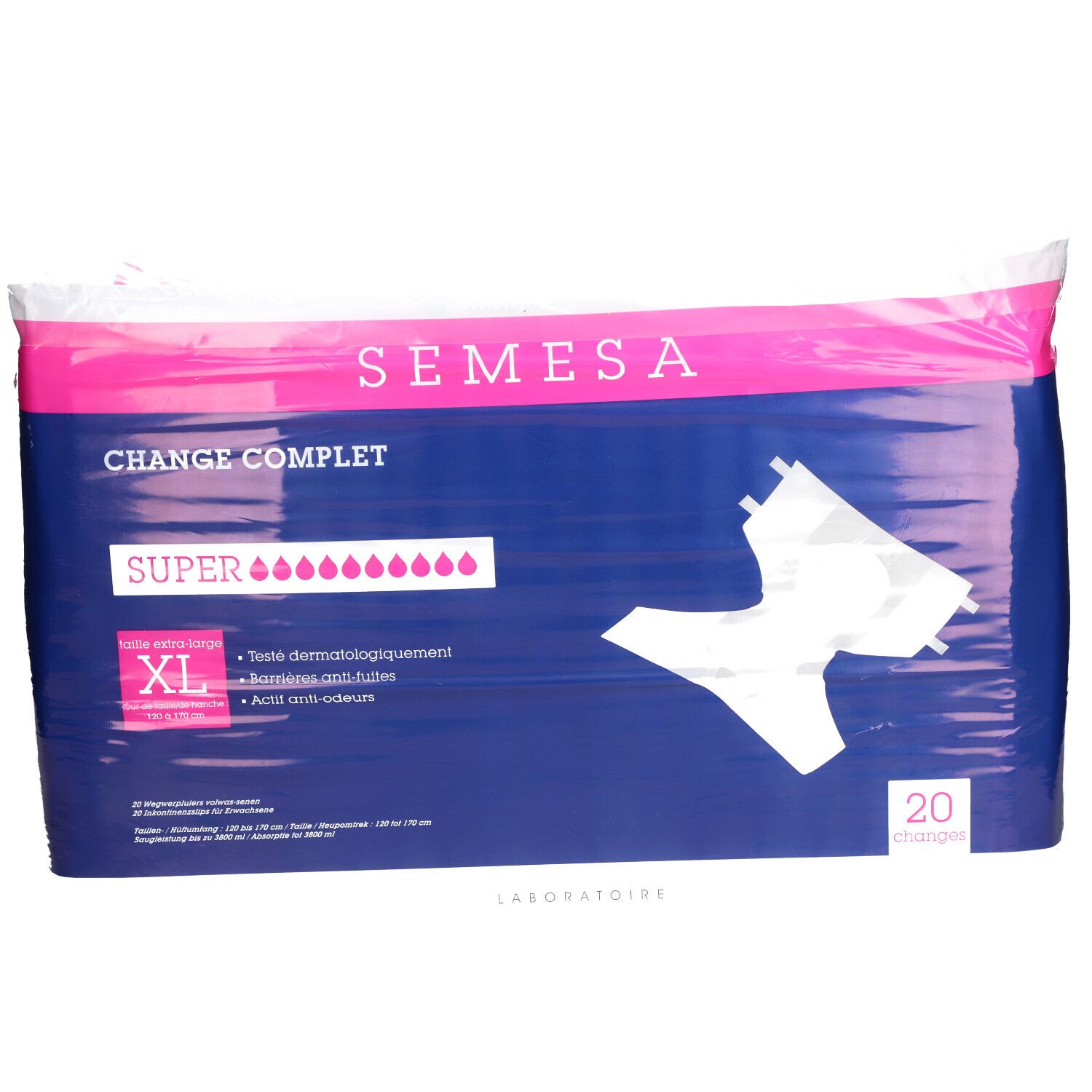 Marque Verte Semesa Incontinentieslip Super - Extra Large