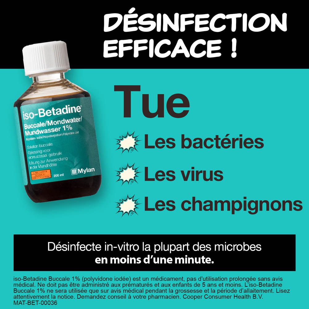 iso-Betadine® Buccale 1%
