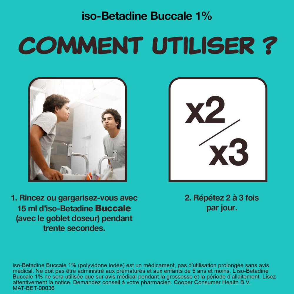 iso-Betadine® Buccale 1%