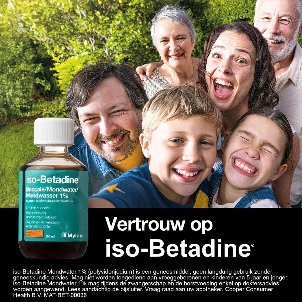 iso-Betadine® Mondwater 1%