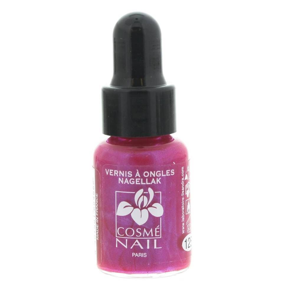 Lisandra Cosménail Vernis à Ongles 125 Fushia Nacre