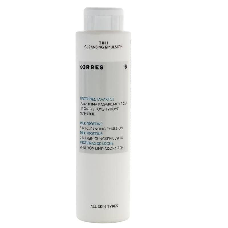 Korres Lotion Nettoyante Protéines de Lait 3-en-1