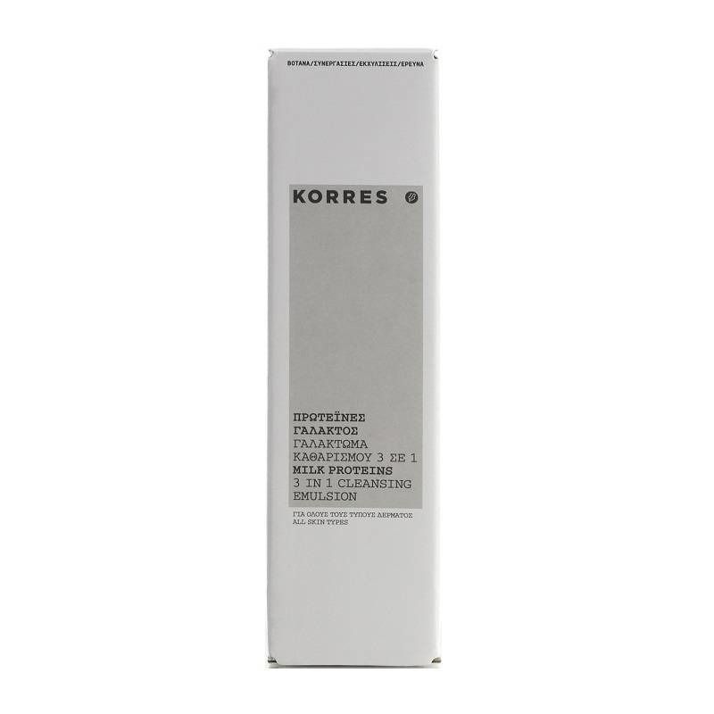 Korres Lotion Nettoyante Protéines de Lait 3-en-1