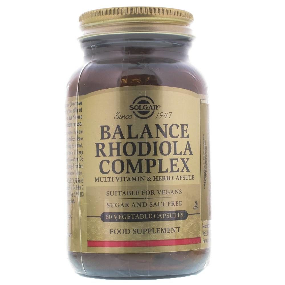 Solgar Balance Rhodiola Complex
