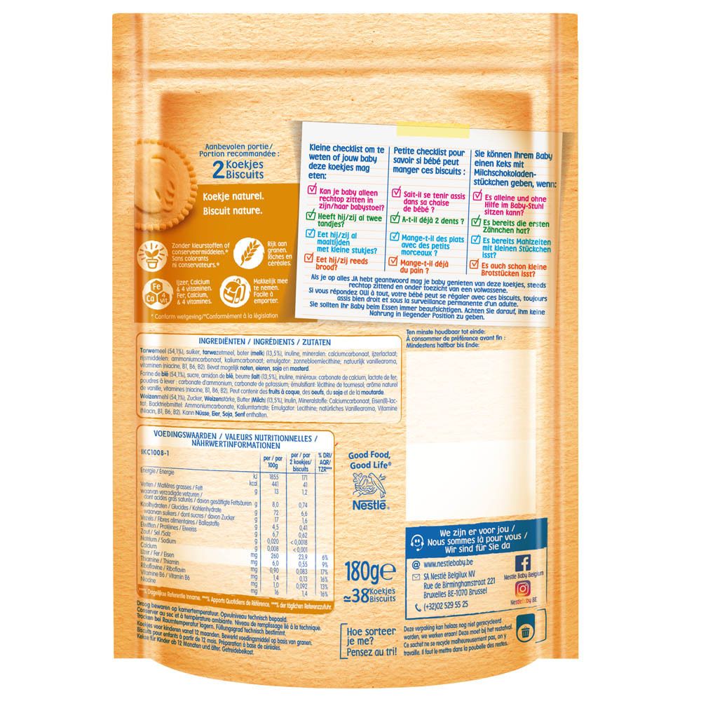 Nestlé® Biscuits Natuur
