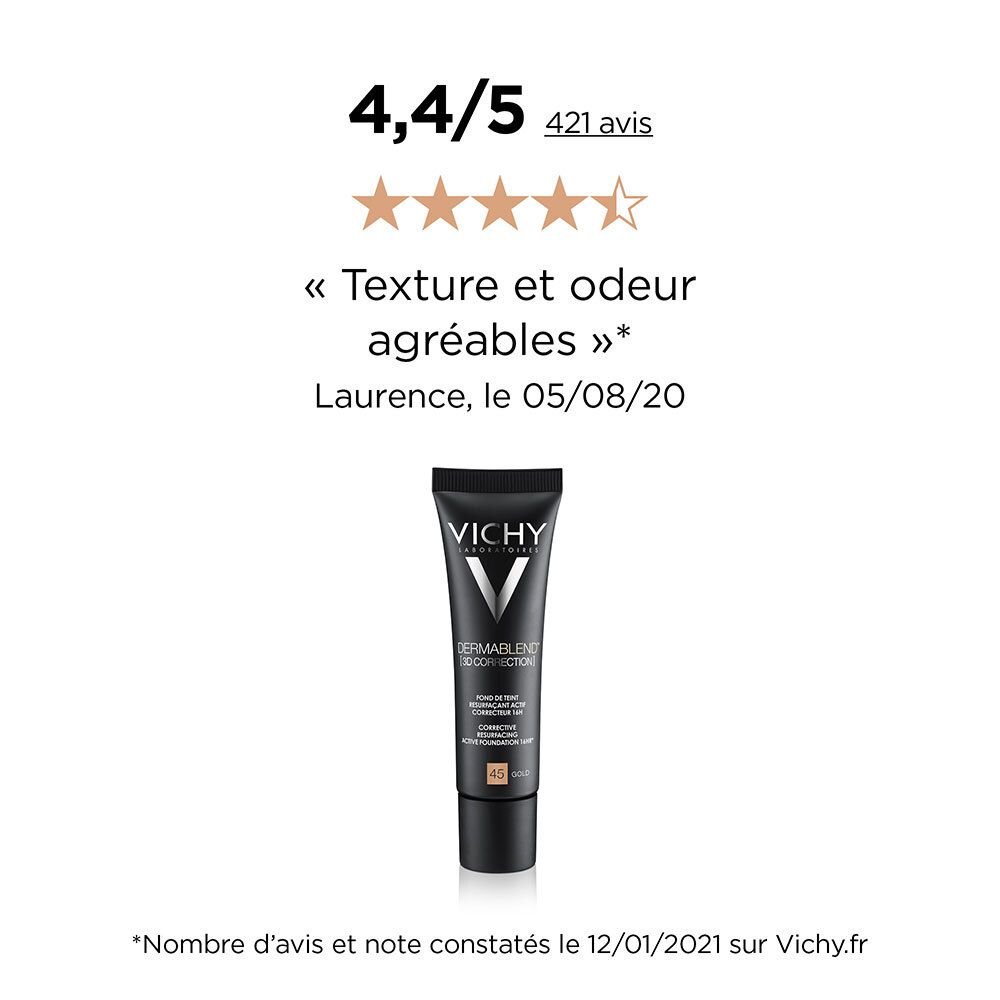 Vichy Dermablend Correction 3D 45