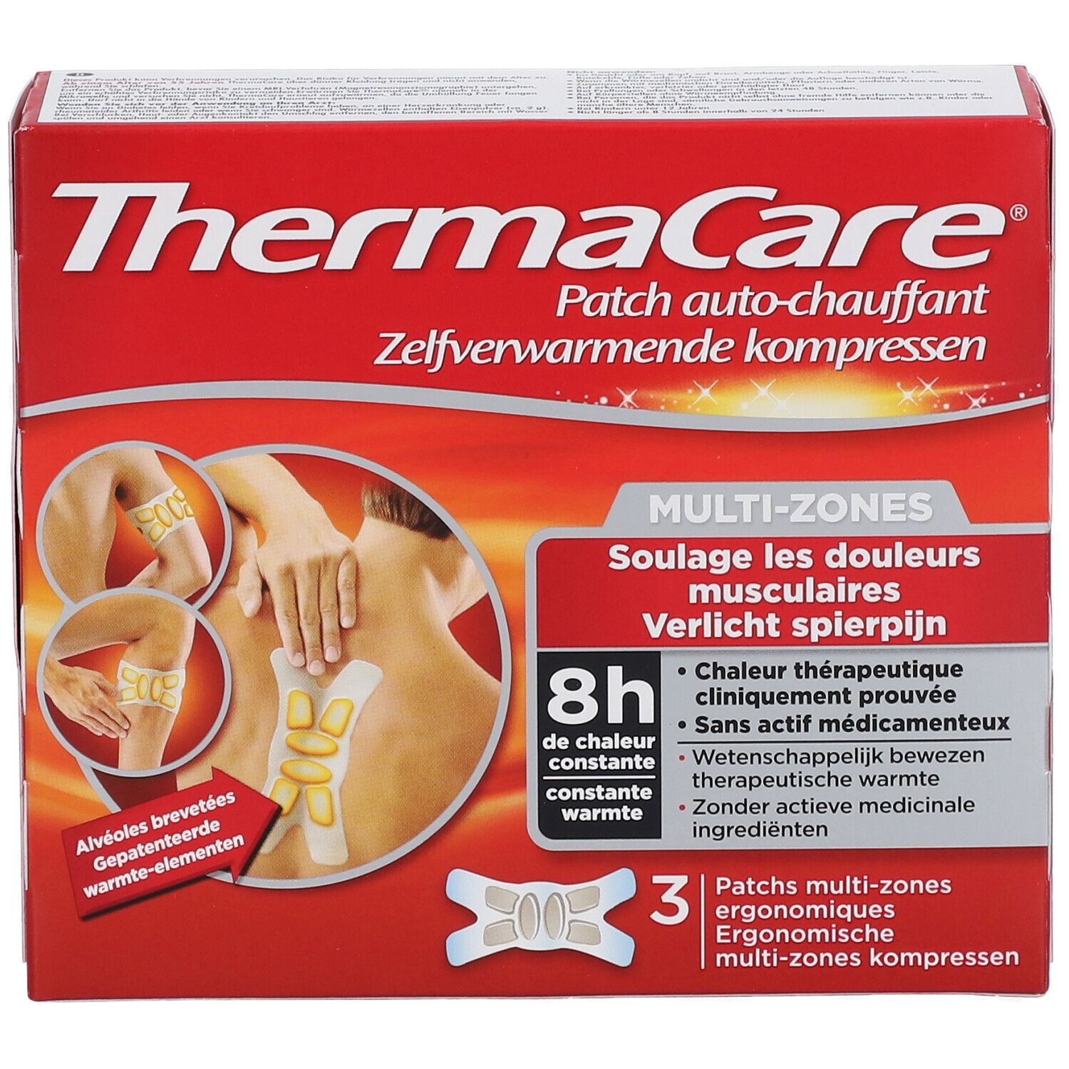 ThermaCare Patch Auto-Chauffant Multizones