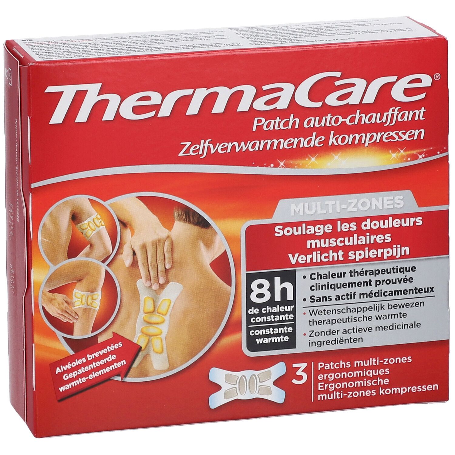 ThermaCare Patch Auto-Chauffant Multizones