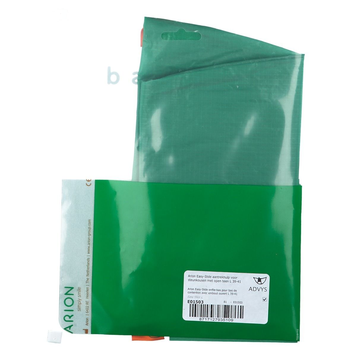 Arion Kousenaantrekhulp Voor Druk- Of Steunkousen Easy-Slide L 42-45 E01503