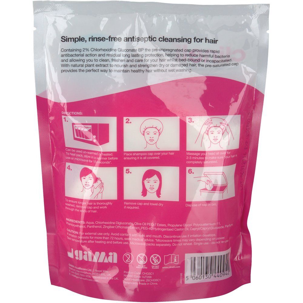Clinell Chapeau Shampoo 2% Chlorhexidine CHSC1BE