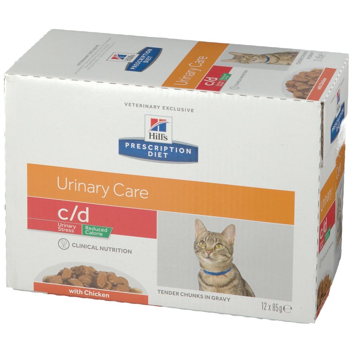 Hil s Prescription Diet C D Chat Stress Urinaire 12x85 g Farmaline