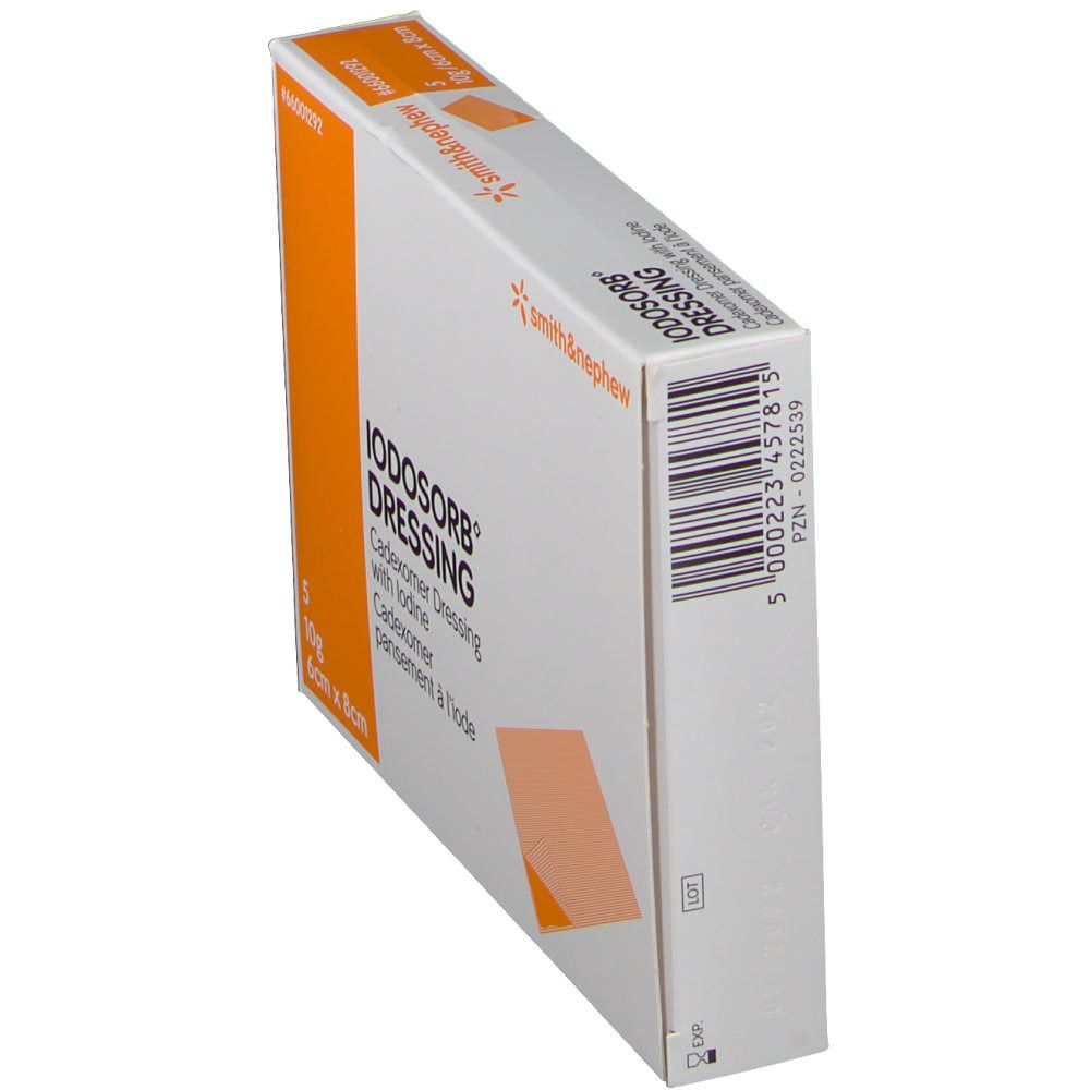 Iodosorb Pansement 6x8cm