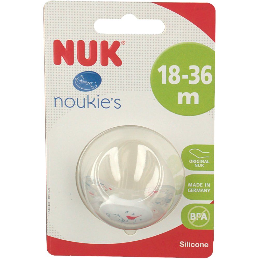 Nuk Fopspeen Trendline Wit 18-36M
