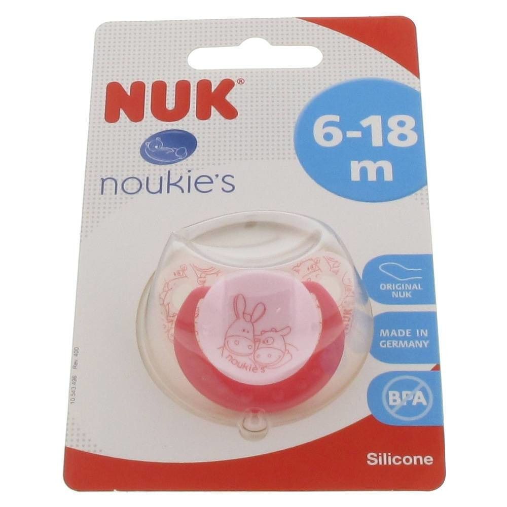 NUK Fopspeen Trendline Koraal 6-18M
