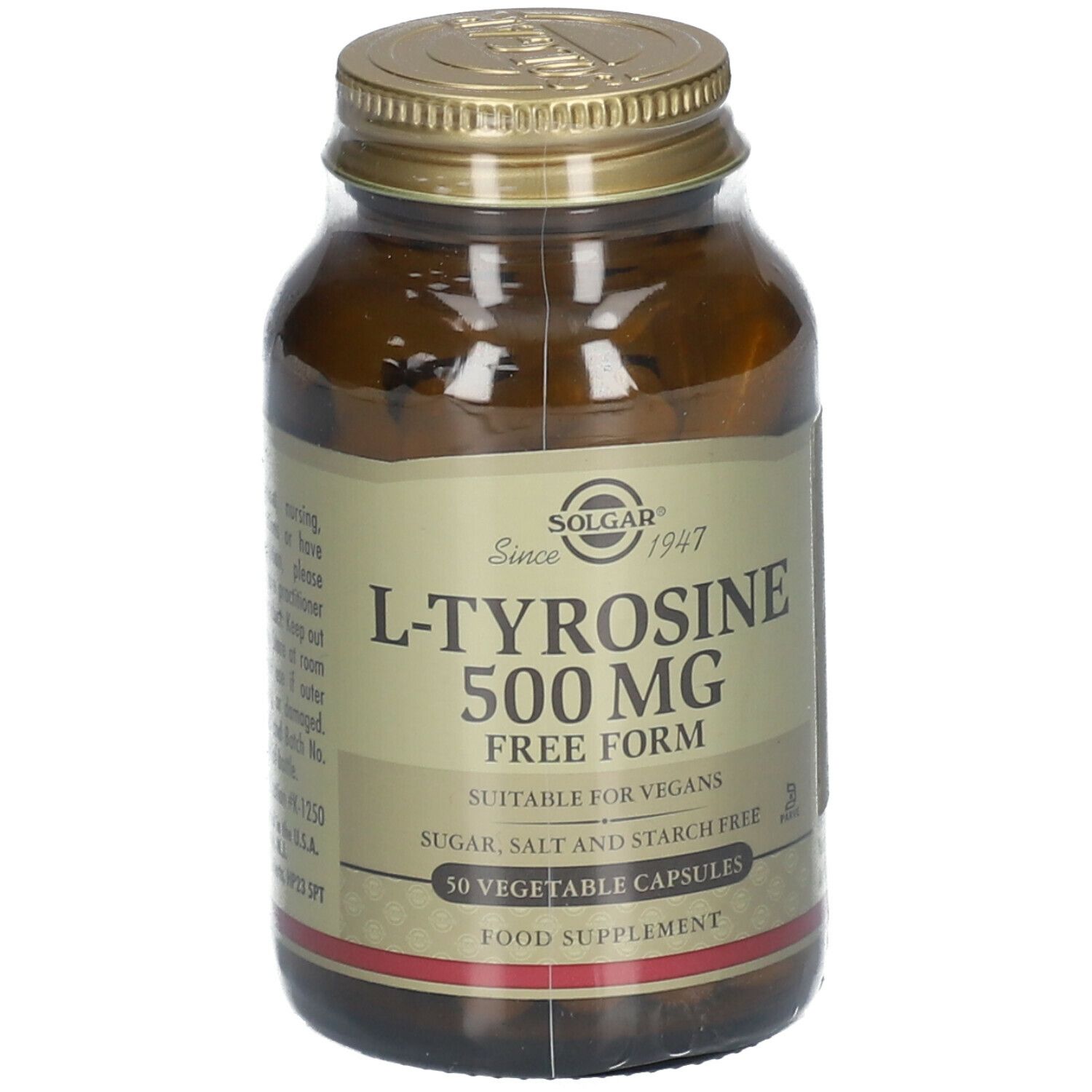 Solgar L-Tyrosine 500 mg