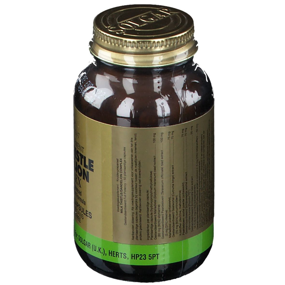 Solgar Milk Thistle Dandelion Complex