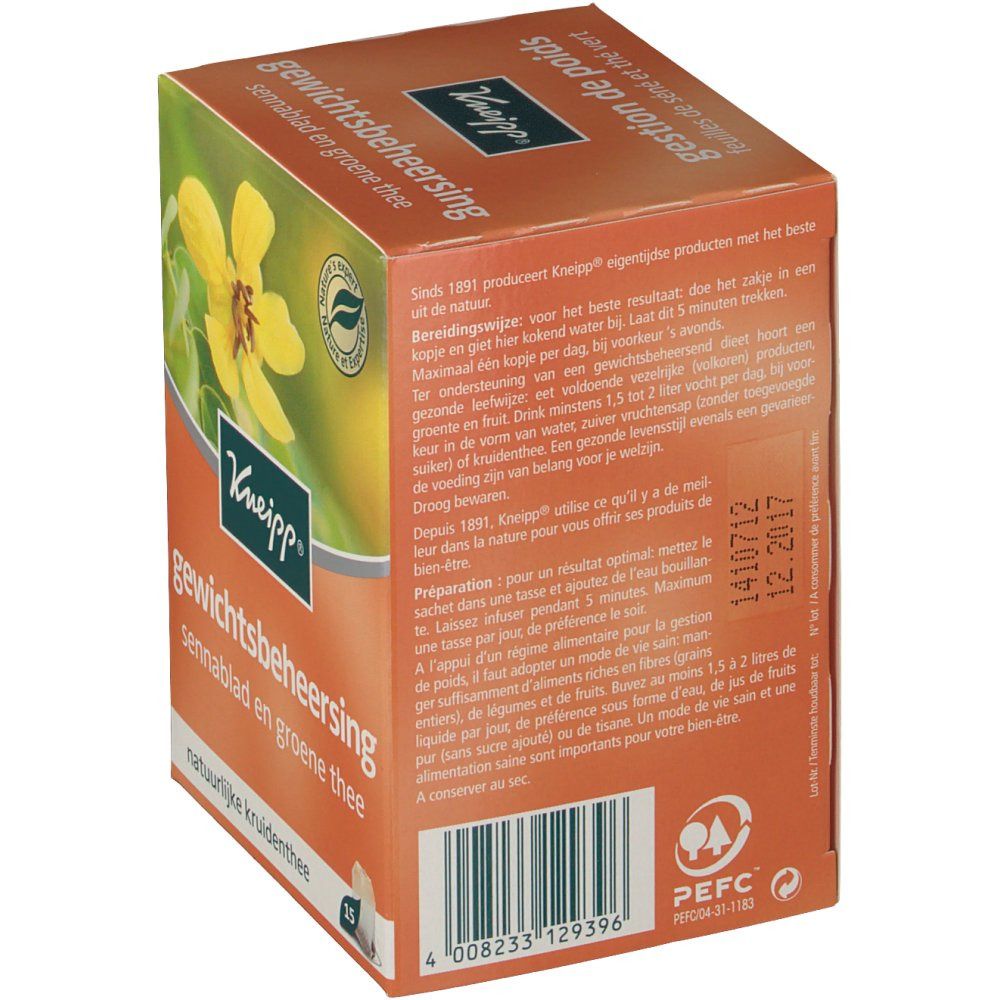 Kneipp Thé Contrôle Du Poids