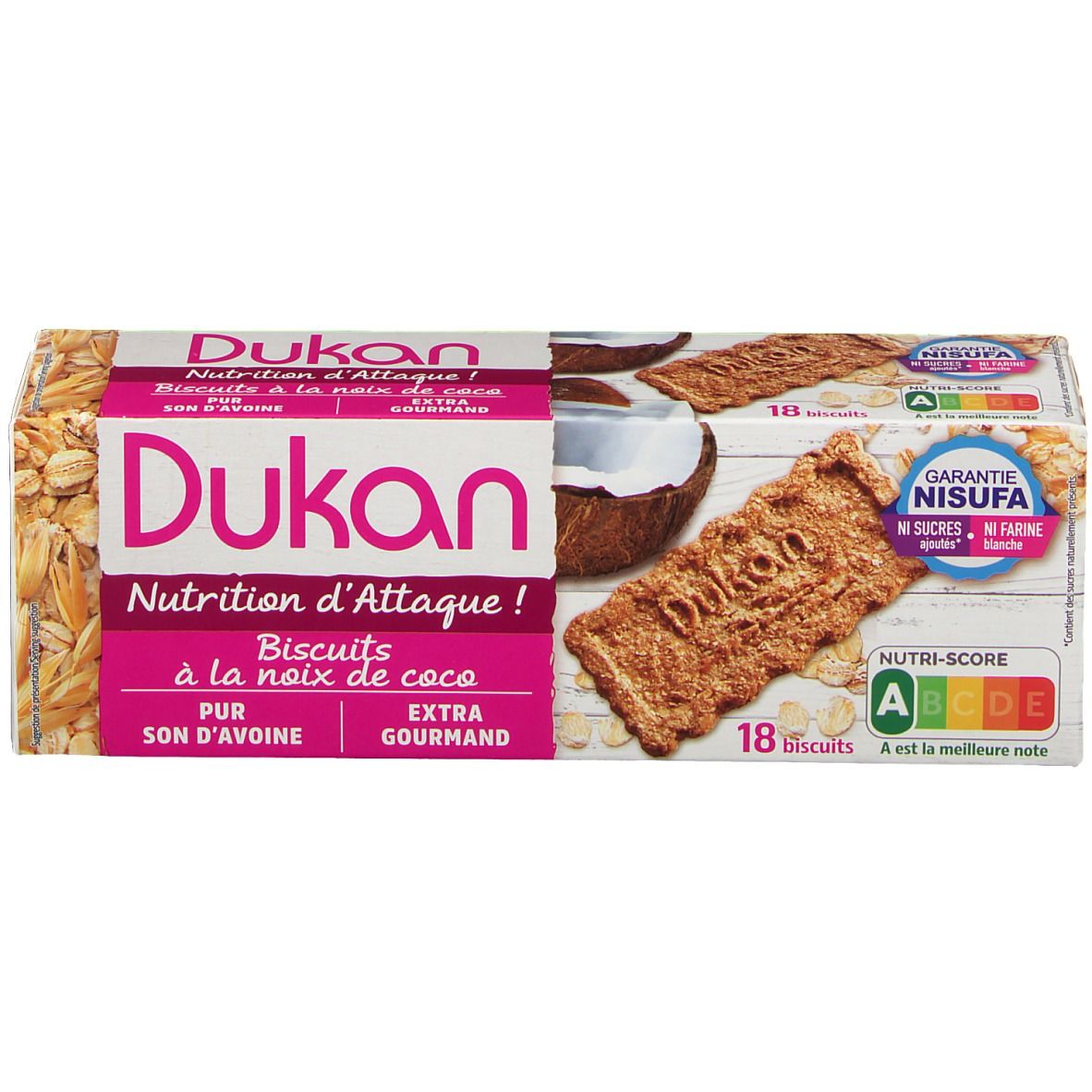 Dukan Haverzemelen Cookies met Cocosmaak